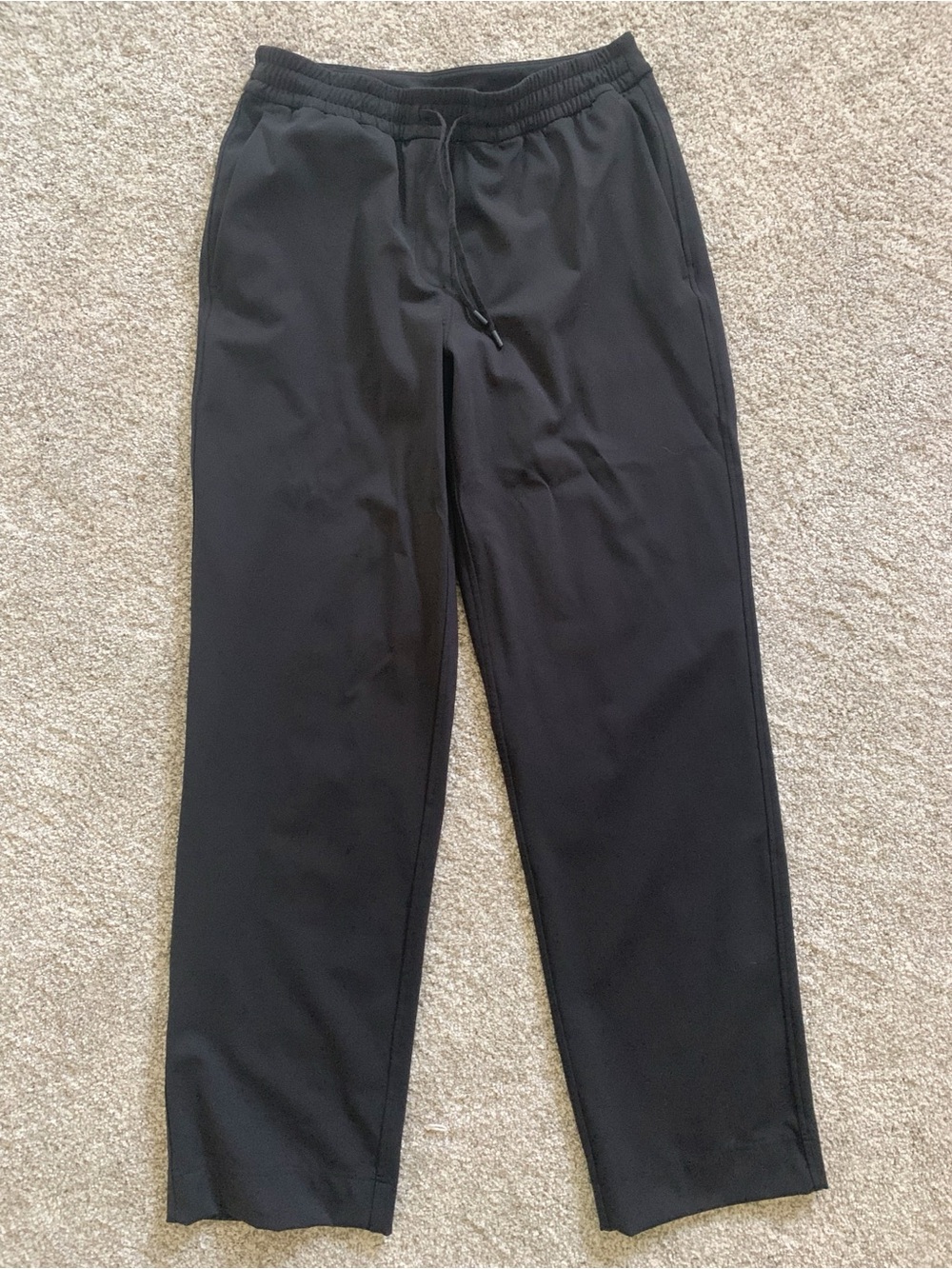 Lululemon Straight-Leg Mid-Rise Pant *Luxtreme Black Size Small